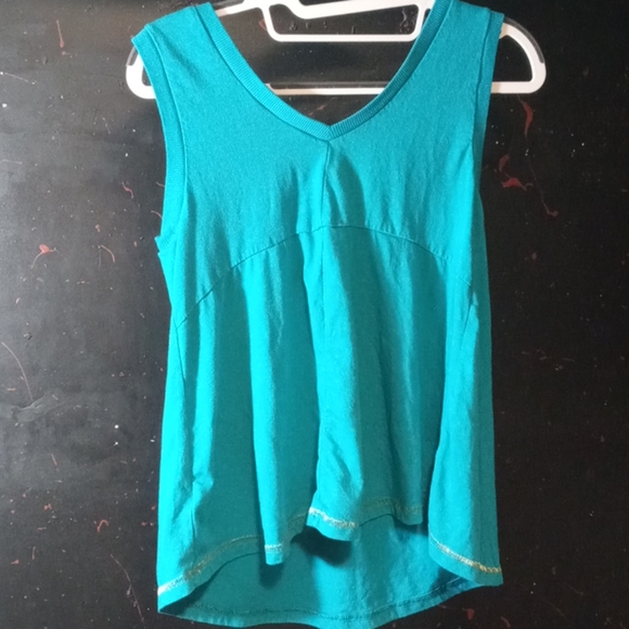 Turquoise Aladdin tank top - Picture 4 of 4